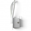 Applique parete spirale LED 18W moderna bianco lampada muro camera luce naturale