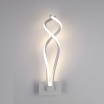 Applique parete spirale LED 18W moderna bianco lampada muro camera luce naturale