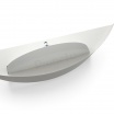 Applique LED da parete 8W con cerchio nero bianco lampada moderno per camera soggiorno bagno