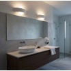 Applique LED da parete 8W con cerchio nero bianco lampada moderno per camera soggiorno bagno