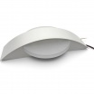 Applique LED da parete 8W con cerchio nero bianco lampada moderno per camera soggiorno bagno