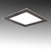 Pannello led quadrato 12w acciaio satinato nichel incasso Faro faretto Downlight luce bianca