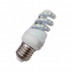 Lampadina led E27 7w tortiglione vortice luce spirale attacco grande bianca fredda naturale calda