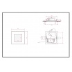 Pannello led quadrato 6w acciaio satinato nichel incasso Faro faretto completo driver luce bianca naturale calda Downlight