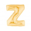 Palloncini gonfiabili lettere e numeri oro con chiusura