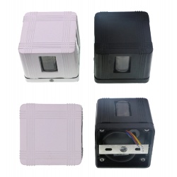 Applique cubo 4 fasci luce G9 illuminazione impermeabile IP65 box bianco nero