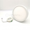 Plafoniera led 12w tondo faretto da soffitto pannello a parete luce naturale 4000k
