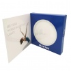 Plafoniera led 12w tondo faretto da soffitto pannello a parete luce naturale 4000k
