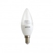 X10 Lampadina led 5w E14 oliva trasparente attacco piccolo luce bianco naturale calda Mapam