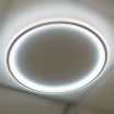 Plafoniera led da soffitto 43w lampadario tondo cerchio design moderno luce bianco naturale per camera cucina salotto