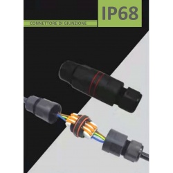 Scatola elettrica di giunzione stagna per esterno connettore cavi terminali impermeabile IP68