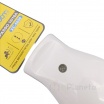 Presa elettrica volante grande shuko16A 2P/T uscita cavo assiale bianco 250V per prolunga