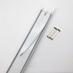 Plafoniera led 27w 60cm da soffitto parete lineare moderna neon rettangolare piatta luce bianca naturale calda