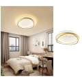 Plafoniera led 36w cerchio bianco design moderno lampadario da soffitto tonda luce bianco naturale