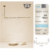 Lampadario sospensione bolle 8 sfere G9 trasparenti in vetro lampada da soffitto in metallo oro design moderno