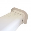 2m Canalina per condizionatori 75x60 mm nascondi cavi climatizzatore passacavi bianco coprifili a parete con copertura