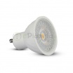 V-TAC PRO Faretto led 6,5w attacco gu10 bianco lampadina copertura trasparente spotlight luce fredda naturale calda